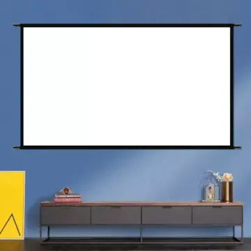 Wall-Mounted Projector Screen