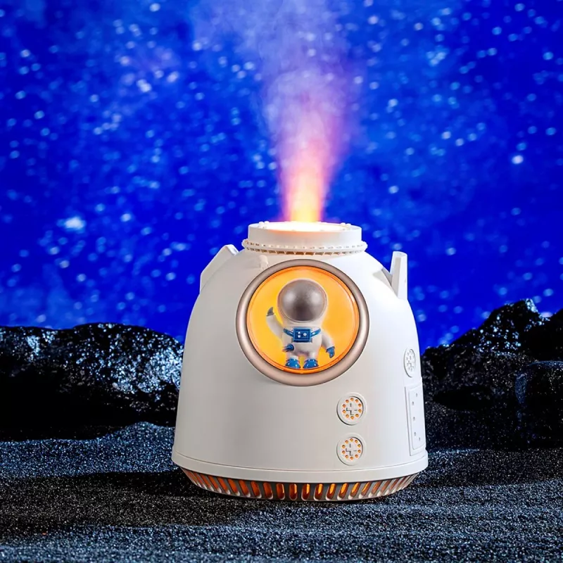 260ML Space Capsule Air Humidifier with LED Light