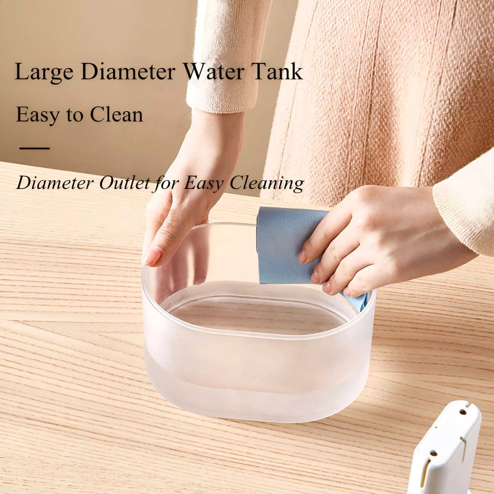 300ml Essential Oil Diffuser and Humidifier with Ultrasonic Mist and LED Light - Image 6
