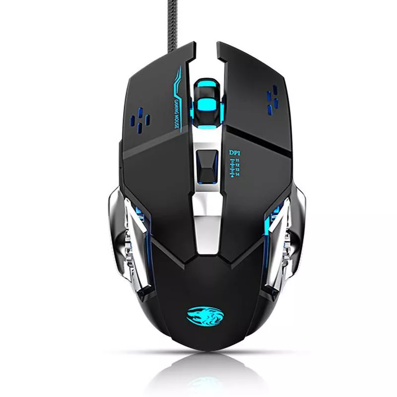 Wired Gaming and Office Mouse with Adjustable DPI and RGB Lightin