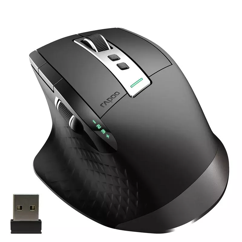 Multi-Device Rechargeable Wireless Ergonomic Mouse with Laser Precision - Image 7