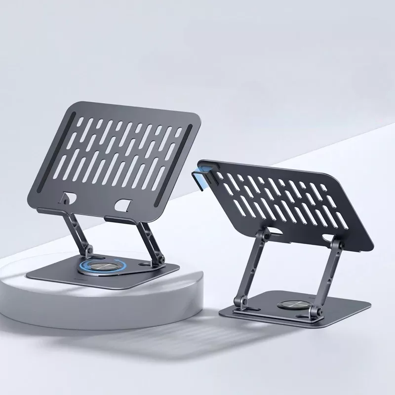 Adjustable Laptop Stand with 360° Rotation for All Laptops up to 18 Inches