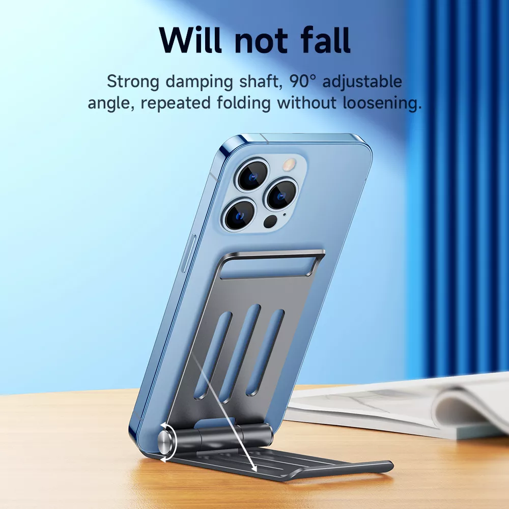 Universal Foldable Metal Phone and Tablet Stand - Image 4