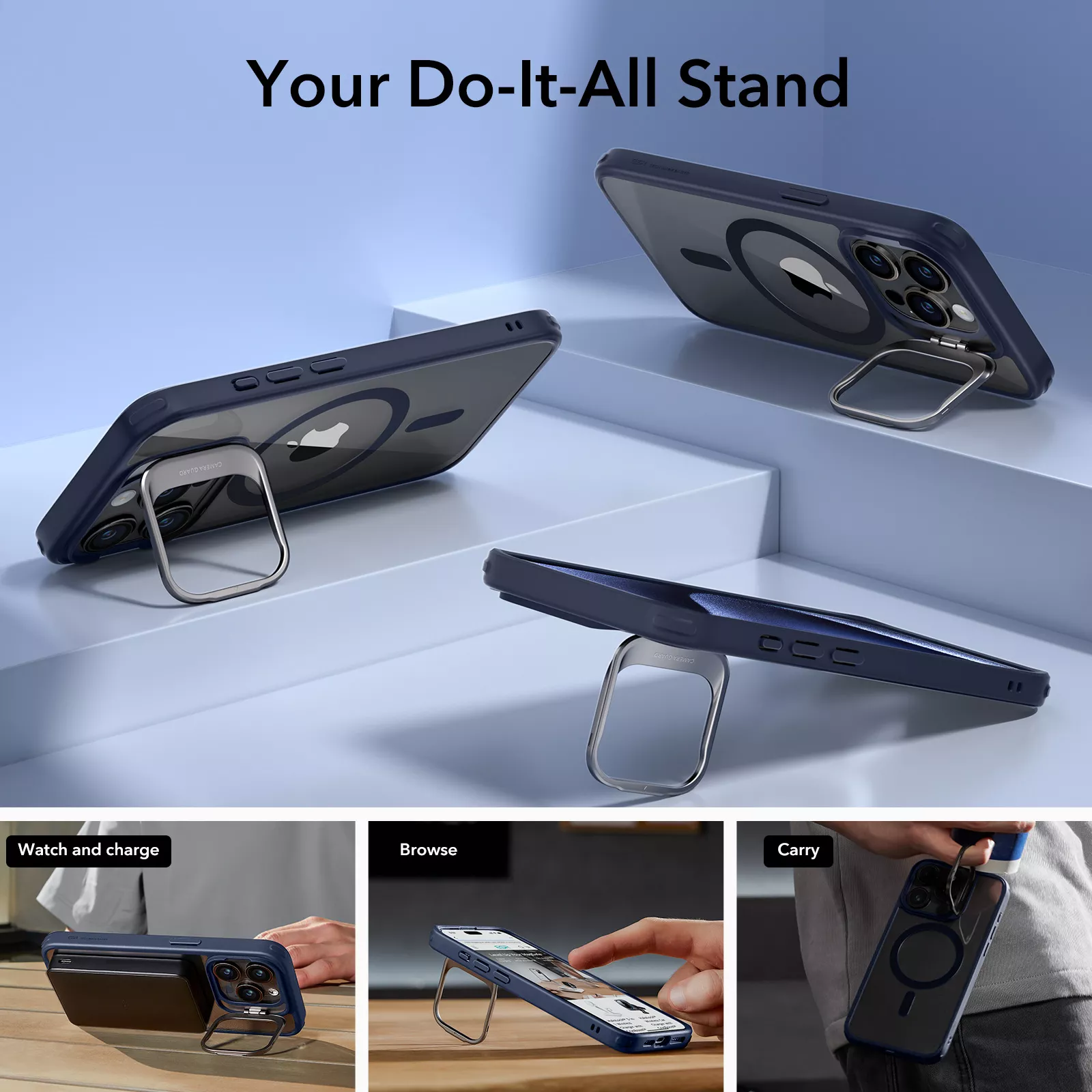 MagSafe iPhone 15 Pro Max Case with Kickstand - Image 5