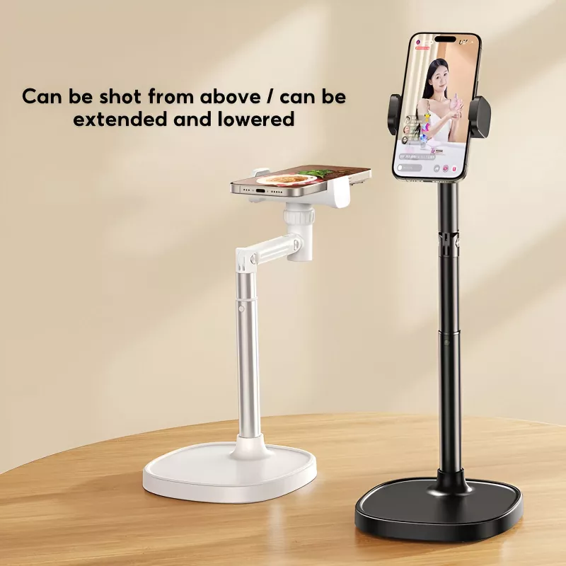 Adjustable Overhead Phone Stand for Live Streaming and Video Calls - Image 2