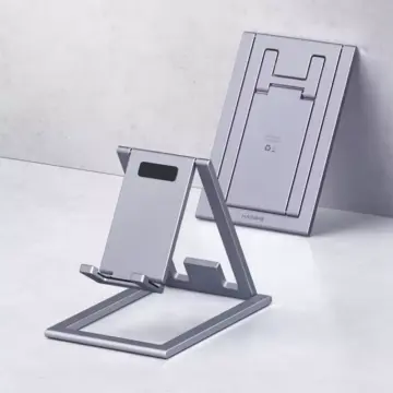 Adjustable Aluminum Phone Stand for iPhone, iPad, and Tablets