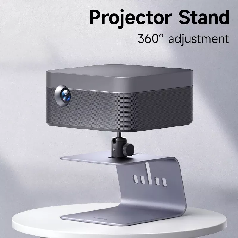 Universal Adjustable Desktop Projector Stand with Angle Adjustment - Image 2