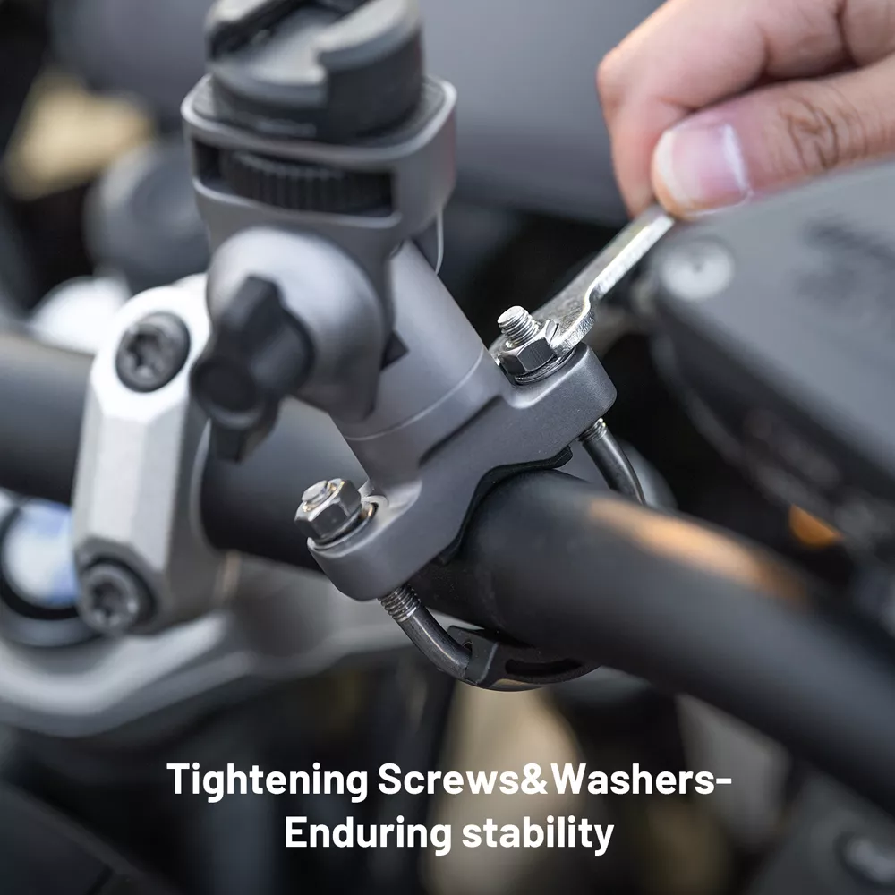 Versatile U-Bolt Mount for Cycling & Vehicle Action Cameras and Smartphones - Image 3