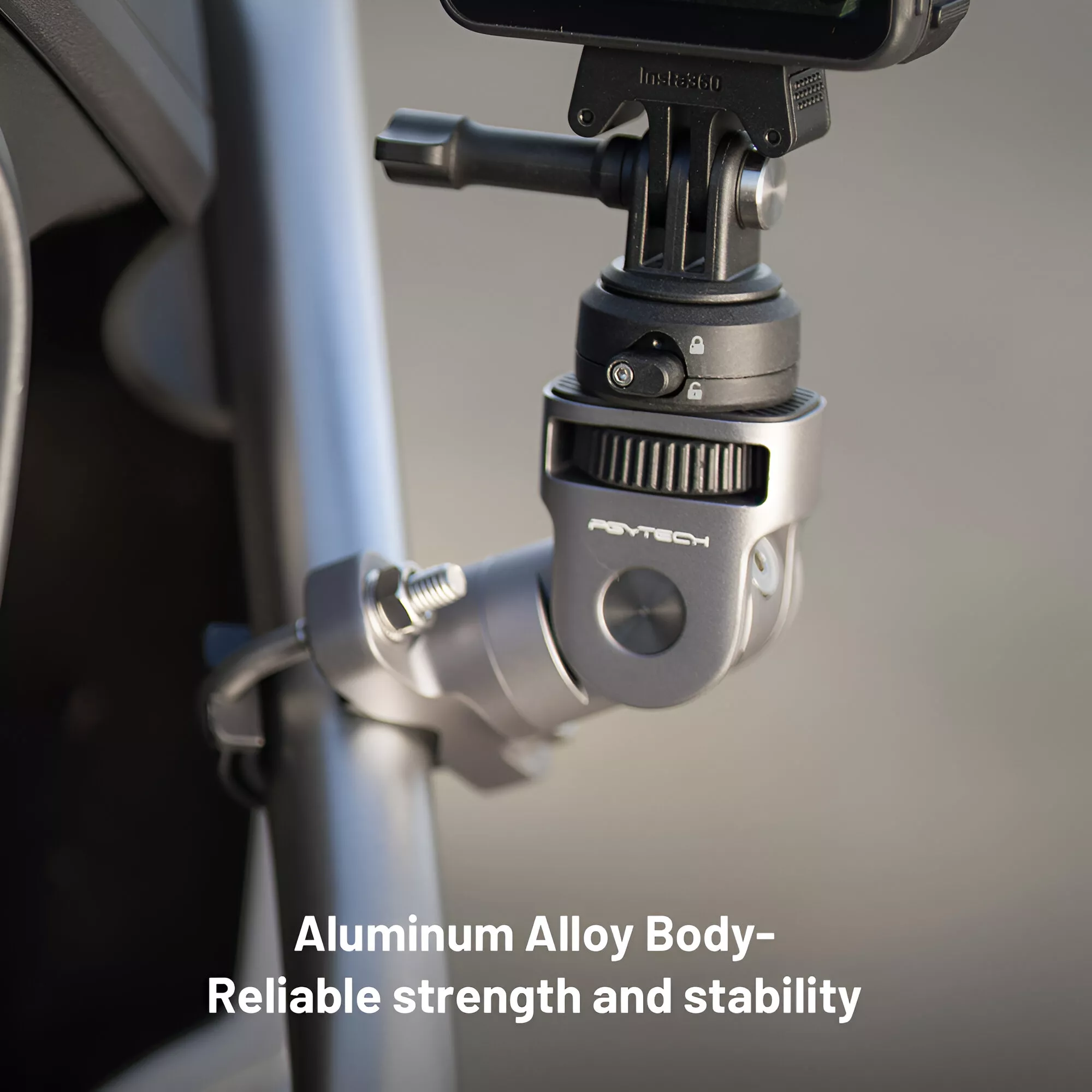 Versatile U-Bolt Mount for Cycling & Vehicle Action Cameras and Smartphones - Image 6