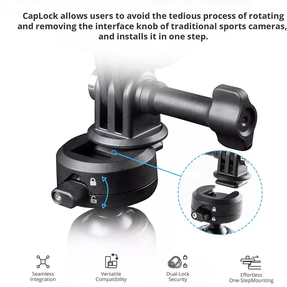 CapLock Extension Pole Tripod with Quick Release System - Image 6