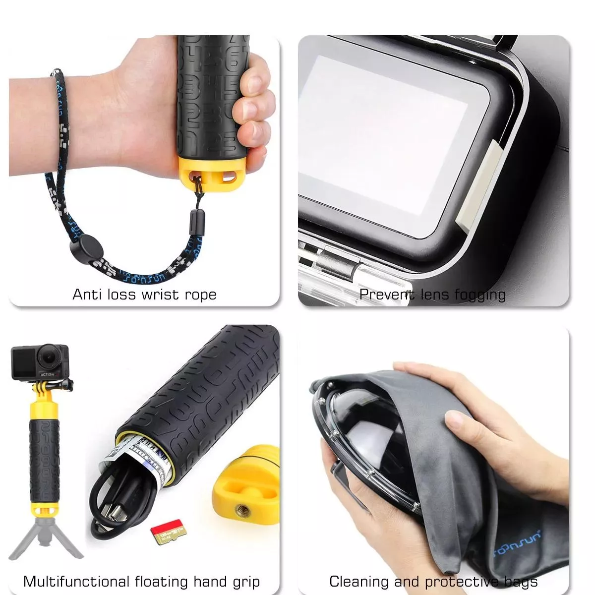 Underwater Dome Port for DJI Osmo Action 3/4/5 - Image 4