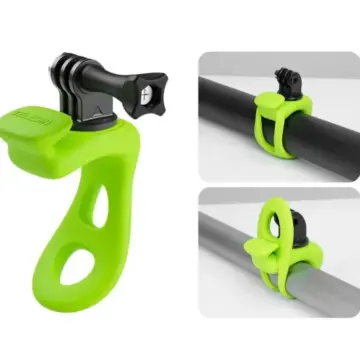 360° Rotatable Wrist Strap Mount with Adjustable Silicone Bracelet
