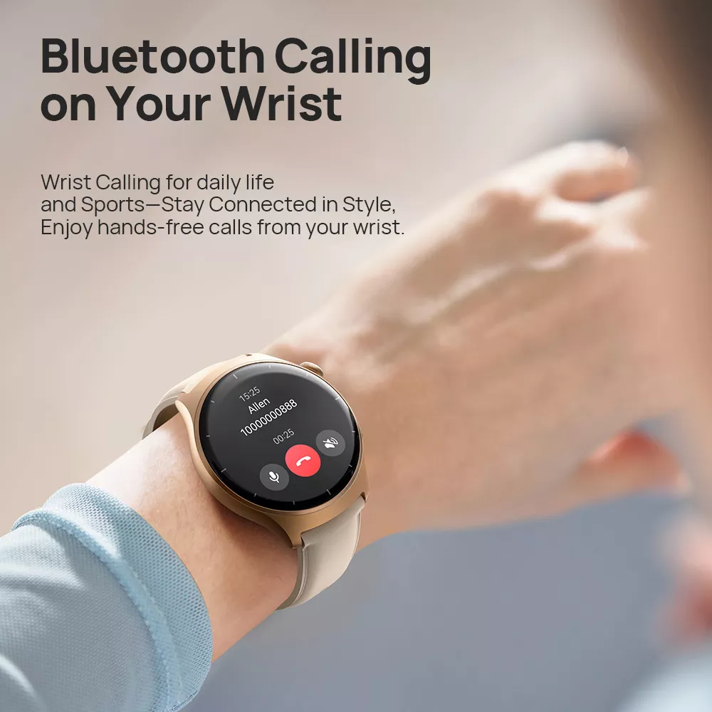 Smartwatch with 1.3-Inch AMOLED Display, Bluetooth Calling, Health & Fitness Tracking - Image 4