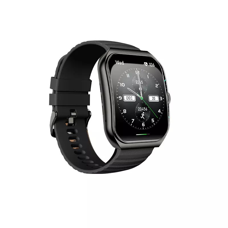 1.96" Curved AMOLED Smartwatch with Bluetooth Calling & 100+ Sports Modes