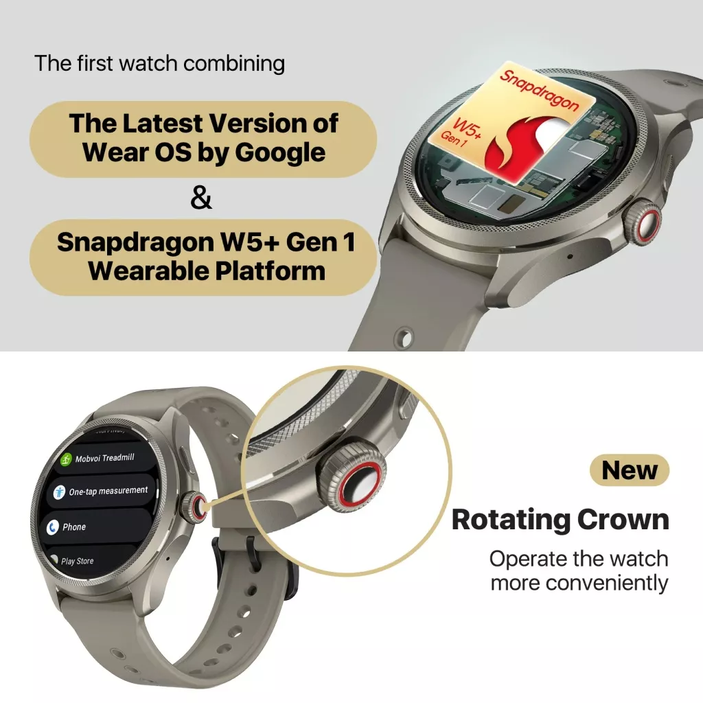 Smartwatch with 100+ Sports Modes, 80Hrs Battery & 5ATM Water Resistance - Image 3