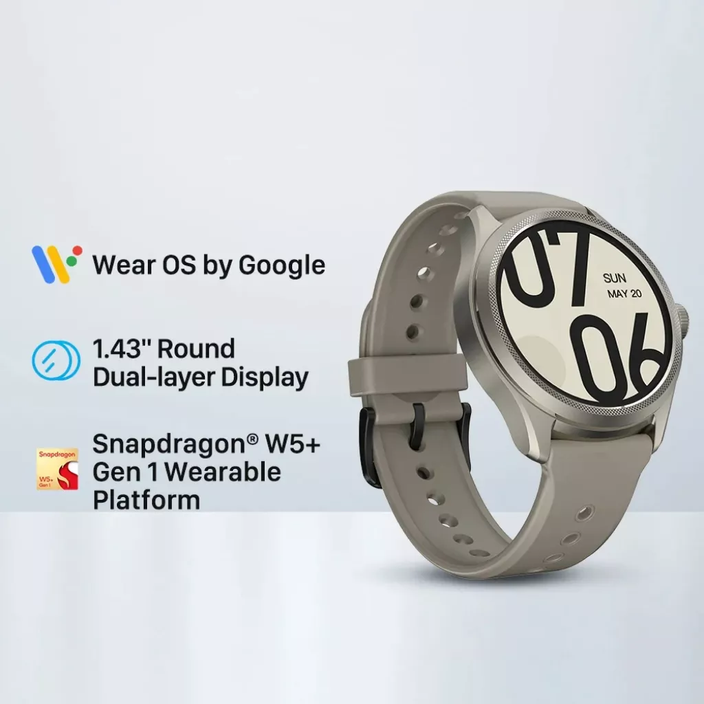 Smartwatch with 100+ Sports Modes, 80Hrs Battery & 5ATM Water Resistance - Image 2