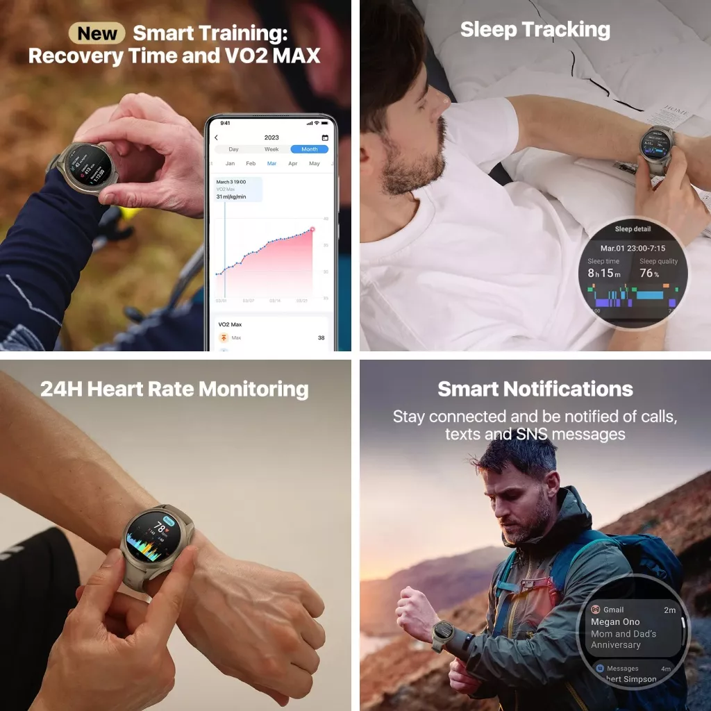 Smartwatch with 100+ Sports Modes, 80Hrs Battery & 5ATM Water Resistance - Image 5