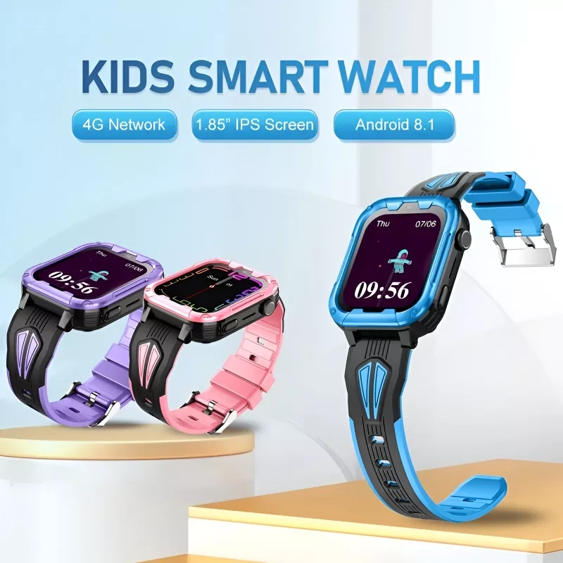 4G Kids Smart Watch with GPS, Video Call & SOS for Children - Image 2