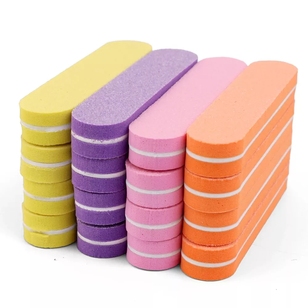 Colorful Double-Sided Nail File Blocks 10pcs - Image 7