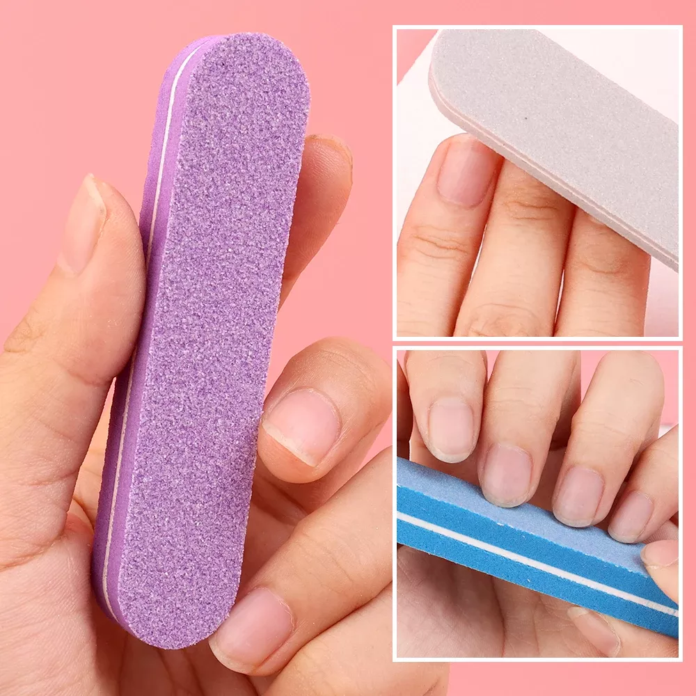 Colorful Double-Sided Nail File Blocks 10pcs - Image 3