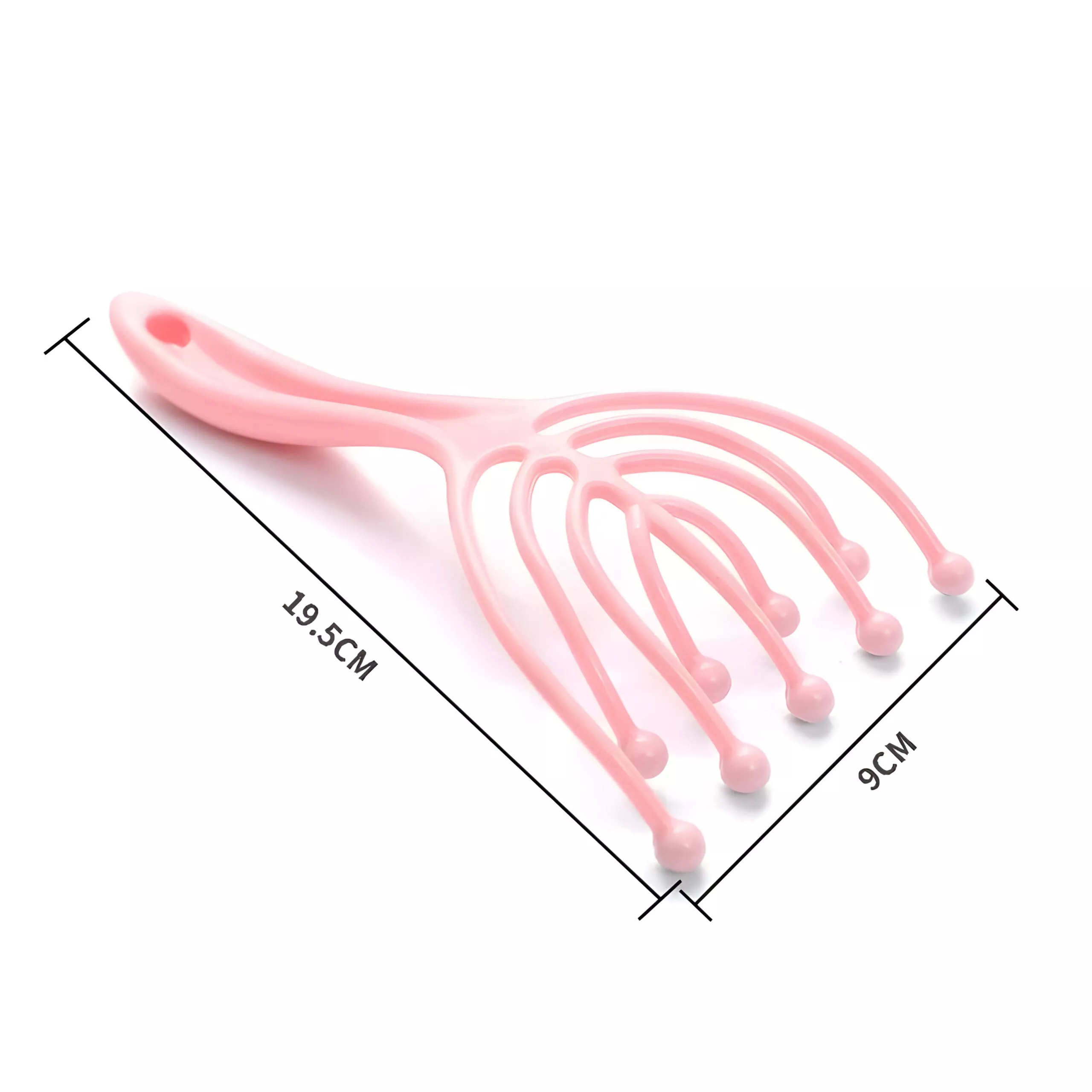 9 Claws Head Massager with Steel Balls – Scalp and Body Relaxation Comb - Image 6