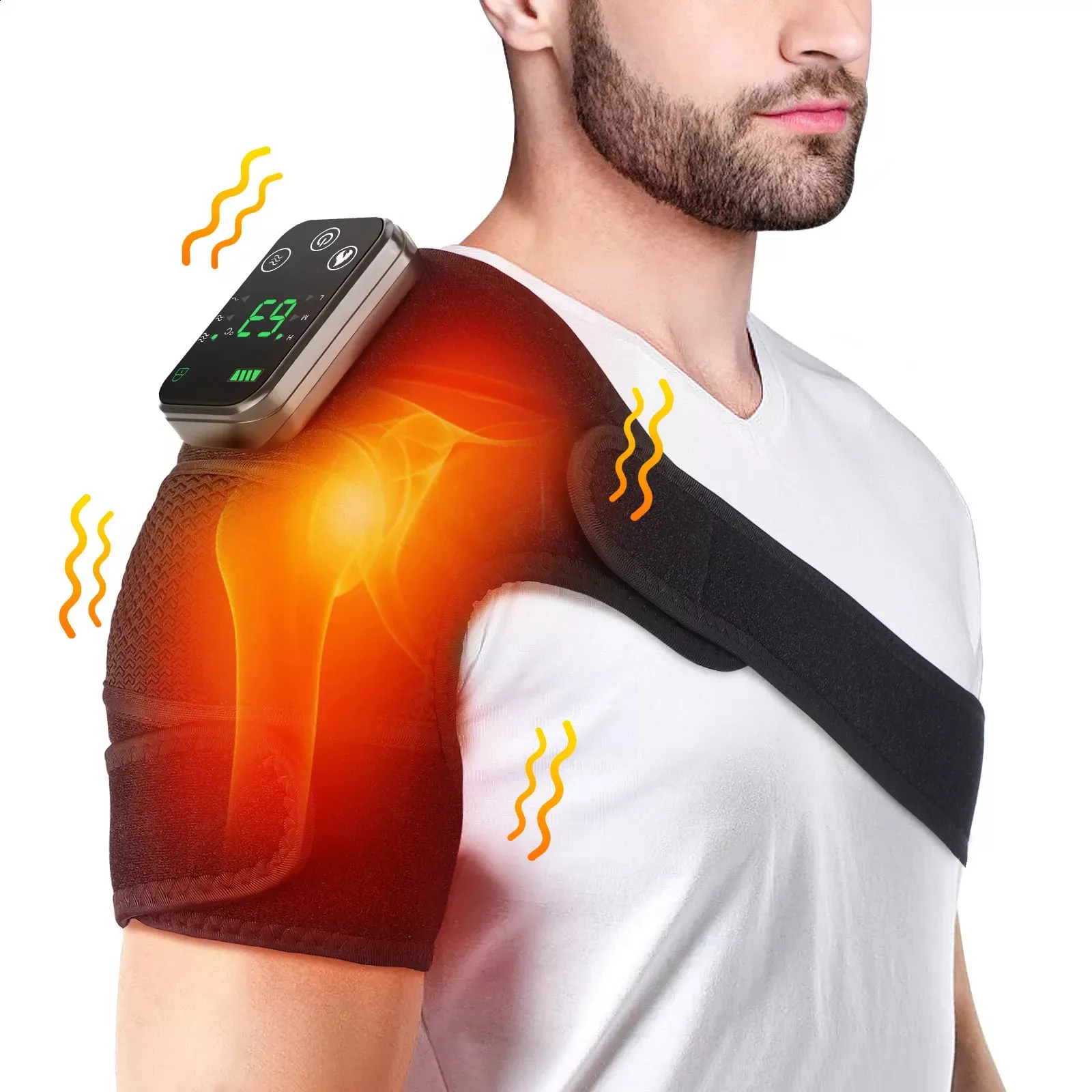 Rechargeable Heating Shoulder Pad - Image 7
