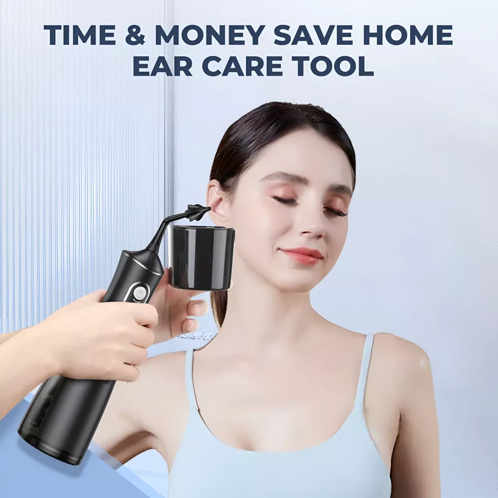Portable Electric Ear Cleaner 300ml Water Tank - Image 5