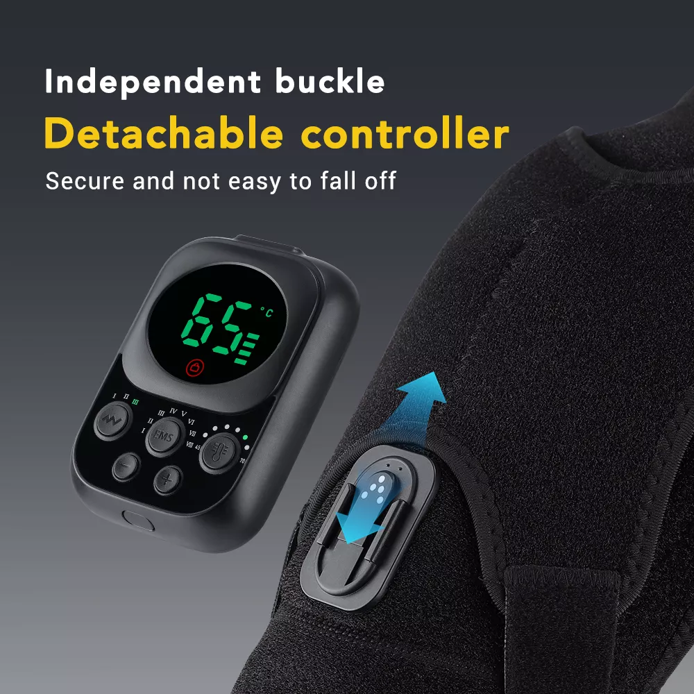 Wireless Heated Shoulder Massager with Vibration - Image 5