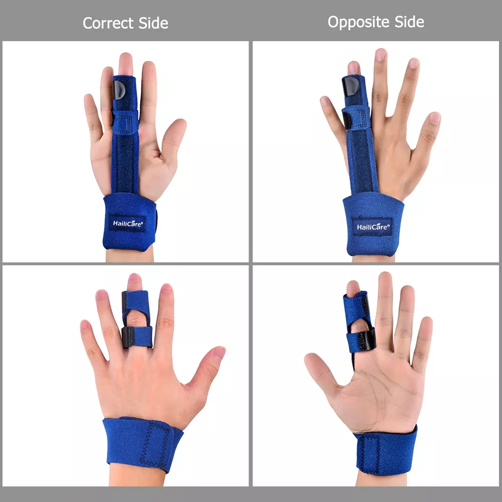 Adjustable Finger Splint Brace for Pain Relief, Fractures, and Tendon Support - Image 3