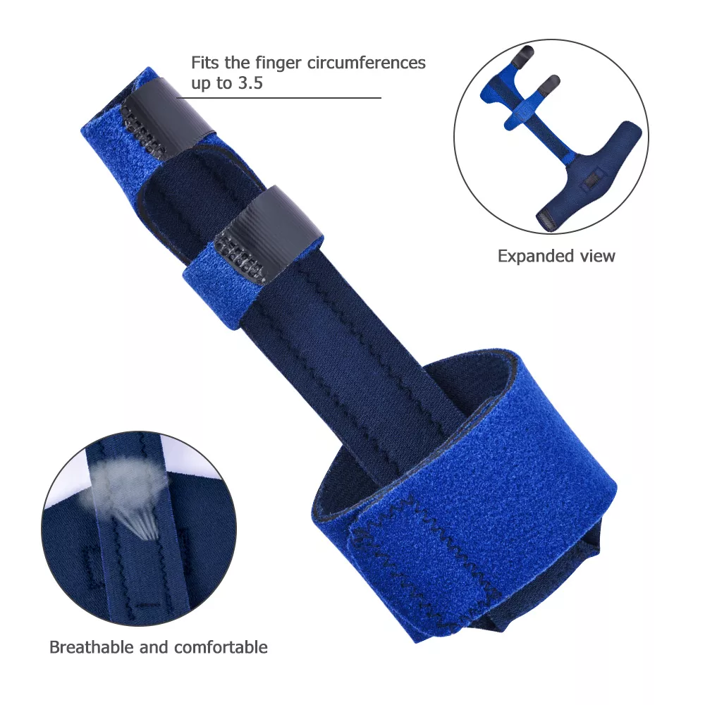 Adjustable Finger Splint Brace for Pain Relief, Fractures, and Tendon Support - Image 5