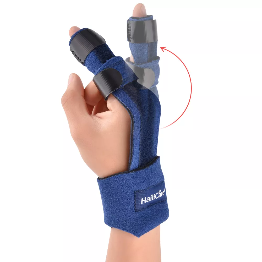 Adjustable Finger Splint Brace for Pain Relief, Fractures, and Tendon Support - Image 2