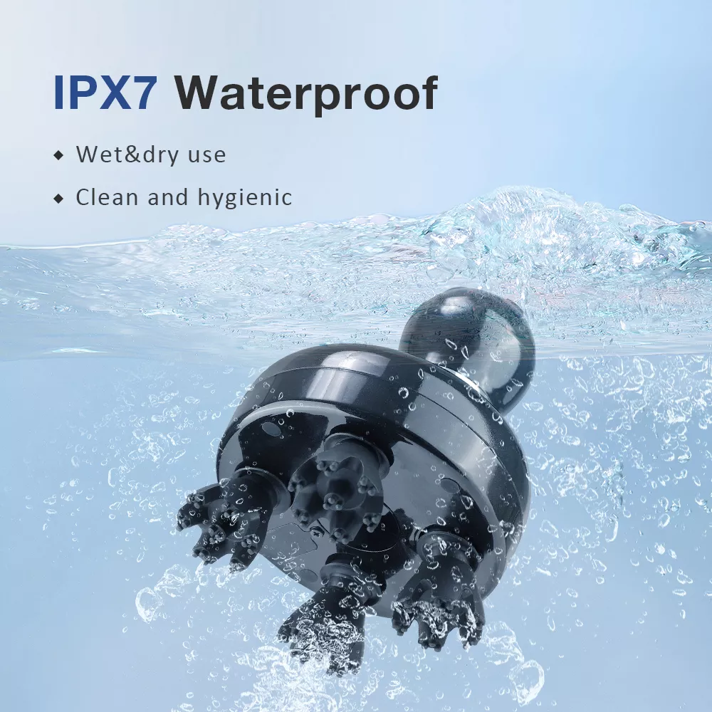 Electric Scalp Massager with TENS, EMS, Red Light & Vibration - Image 5