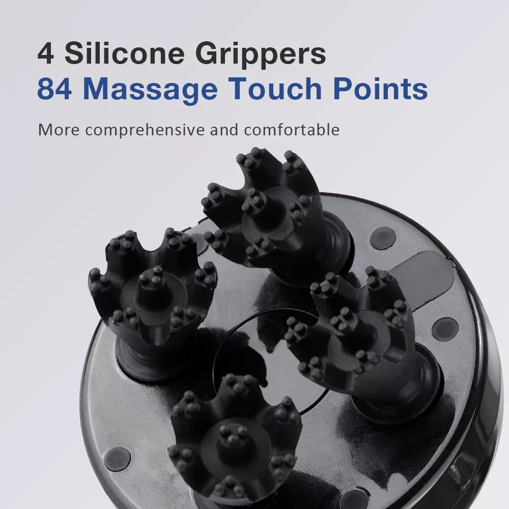 Electric Scalp Massager with TENS, EMS, Red Light & Vibration - Image 4