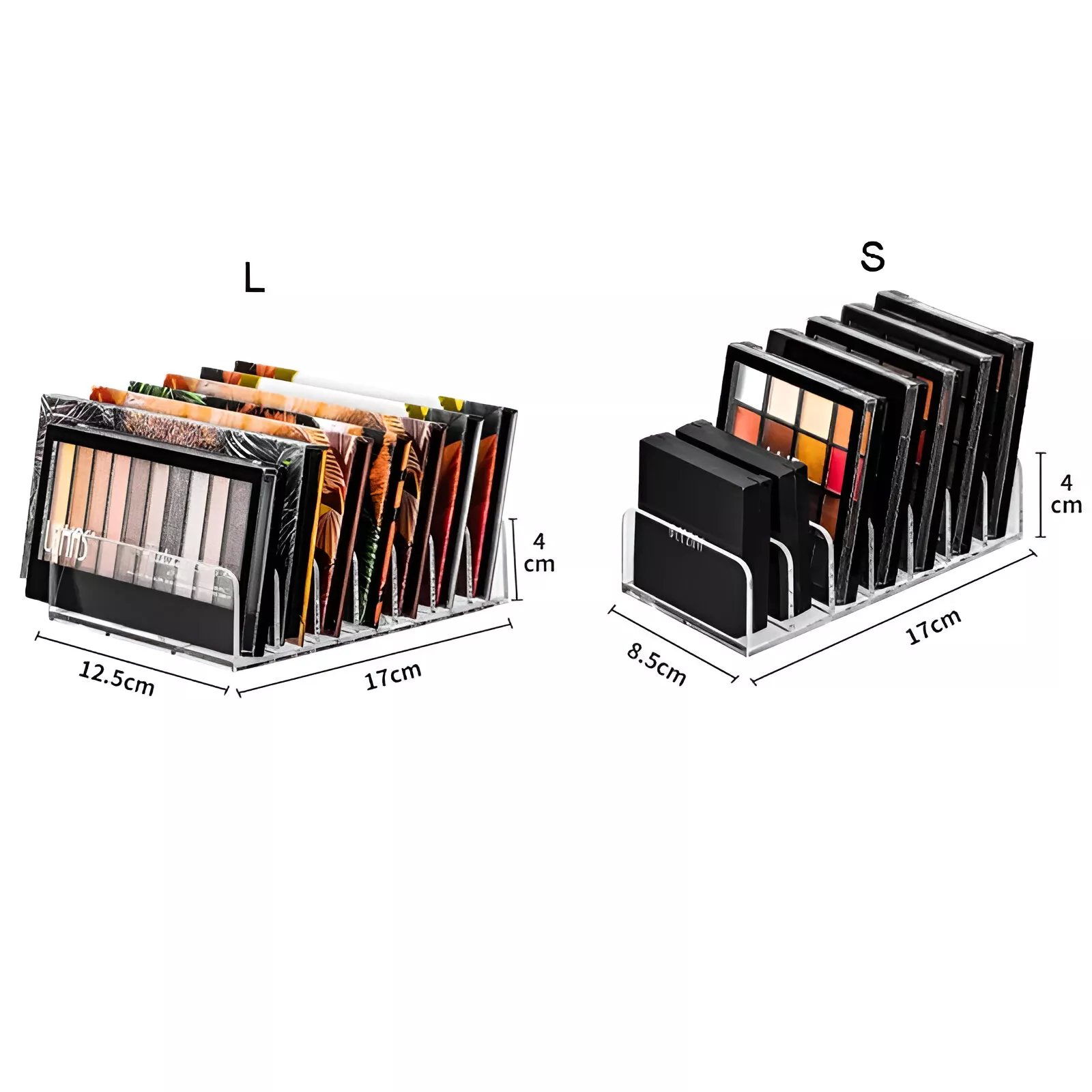 Multi-Layer Acrylic Makeup Organizer for Cosmetics, Eyepowder, and Eyeshadow - Image 6
