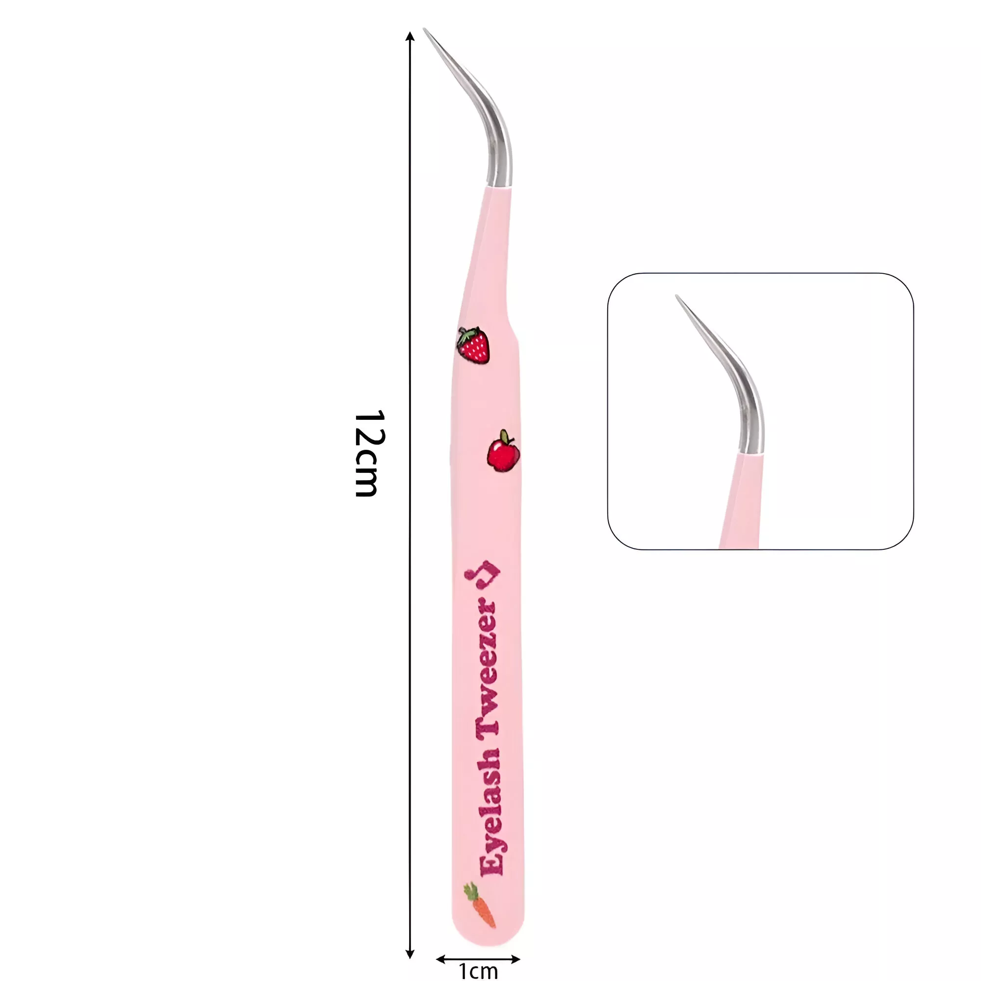 Multifunctional Stainless Steel Eyelash Tweezers Set – Precision Lash Curler Tool - Image 10