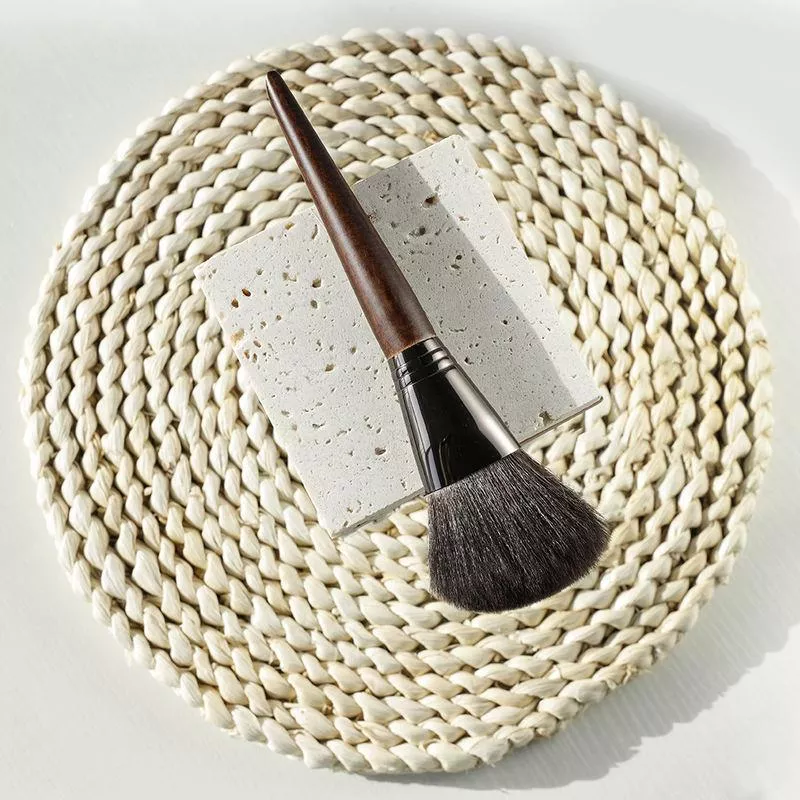 Goat Hair Face Powder Brush