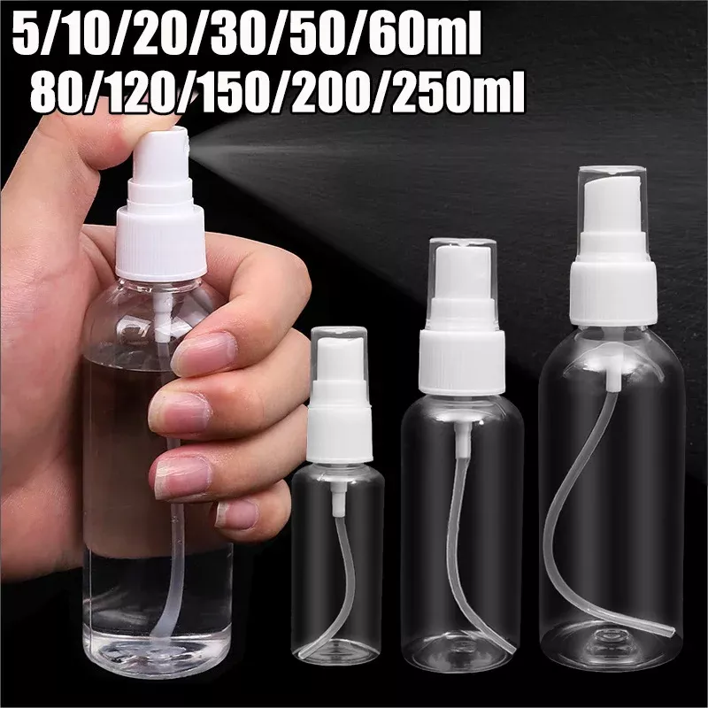 Transparent Refillable Spray Bottle - Travel-Friendly Perfume & Essential Oil Atomizer - Image 4