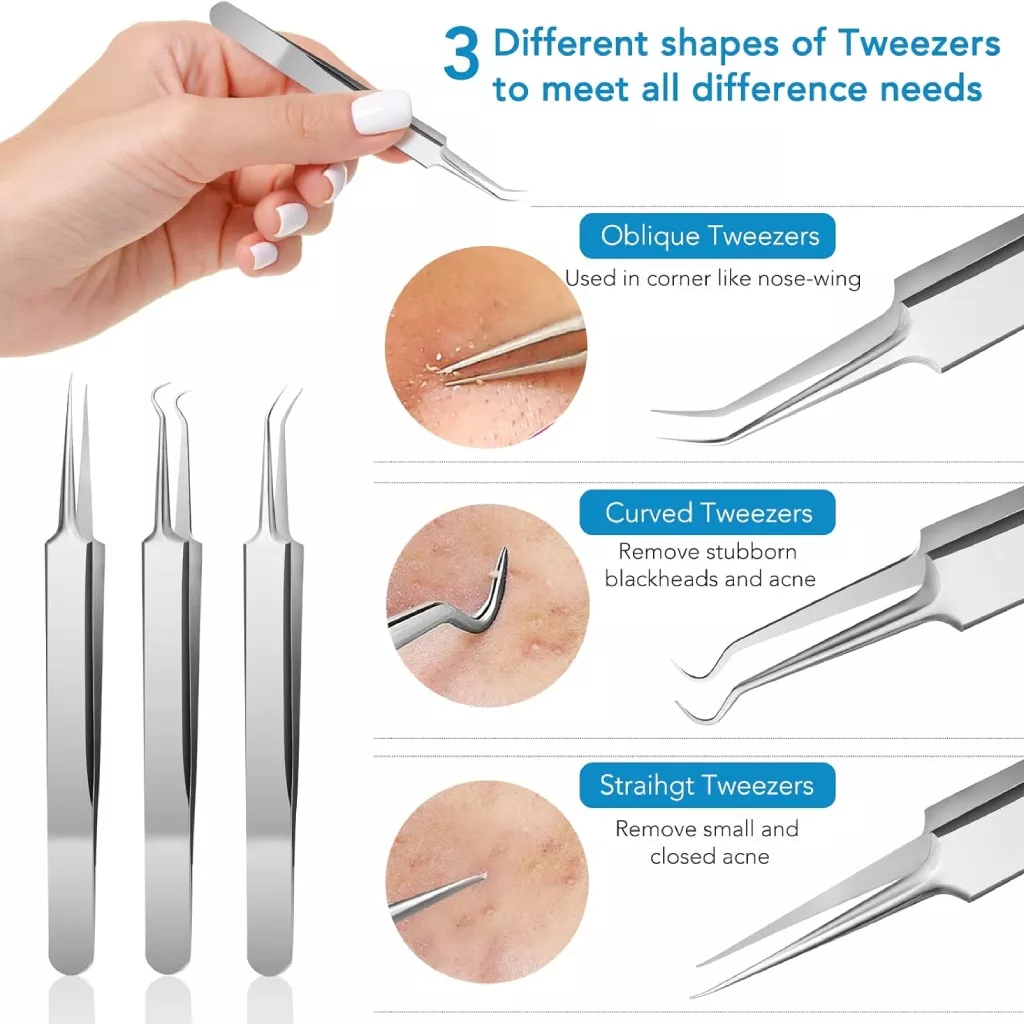 11-Piece Acne Needle & Blackhead Remover Set - Image 4