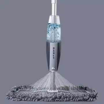 Magic Spray Mop with Reusable Microfiber Pads and 360-Degree Handle