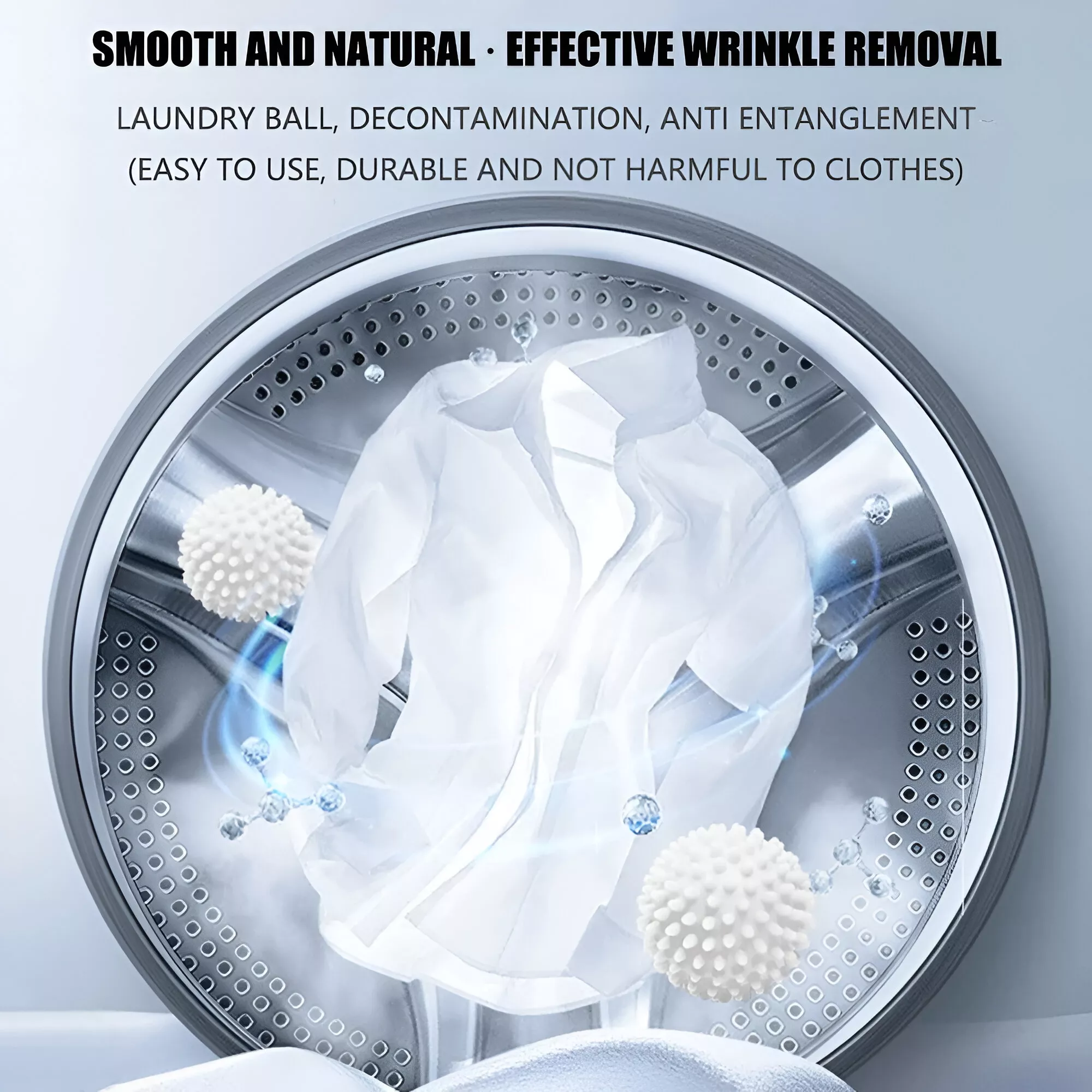 Magic Laundry Ball – Reusable PVC Cleaning Ball for Washing Machine & Clothes Softening - Image 4