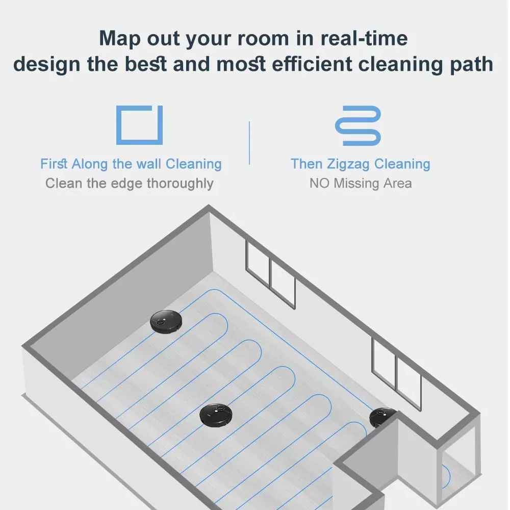 Advanced Self-Cleaning Robot Mop with Laser Navigation & Carpet Smart Wash - Image 8