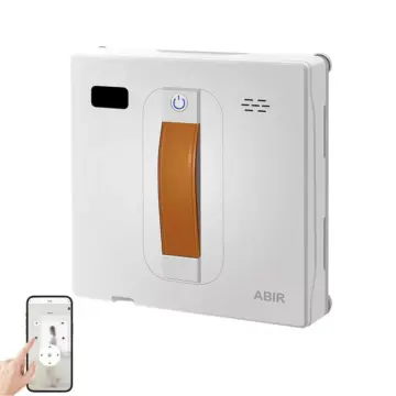 Smart Window Vacuum Robot Cleaner with Dual Ultrasonic Spray & AI Navigation