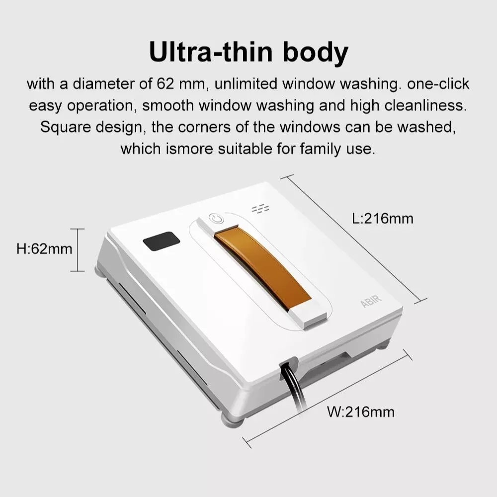 Smart Window Vacuum Robot Cleaner with Dual Ultrasonic Spray & AI Navigation - Image 9