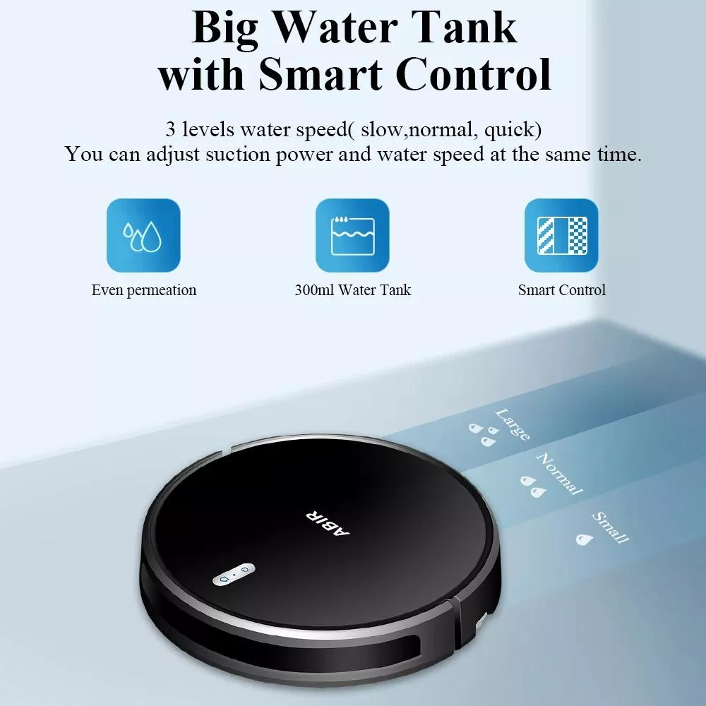 High-Power Smart Robot Vacuum Cleaner with 6000Pa Suction - Image 3