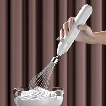 Electric Handheld Milk Frother & Egg Beater - Multi-Functional Kitchen Tool