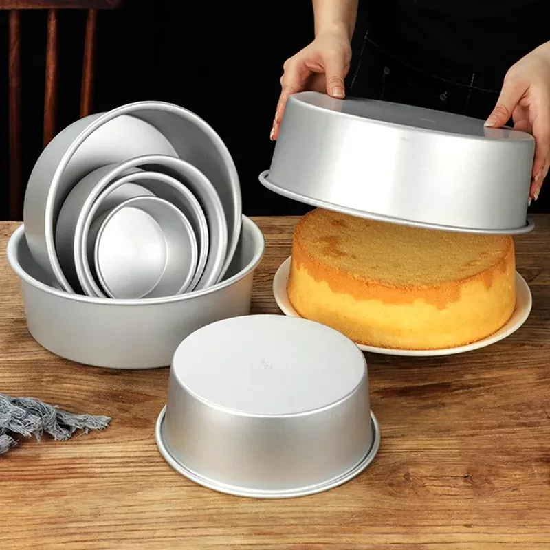 Aluminum Round Cake Pan for Home Baking - Image 2
