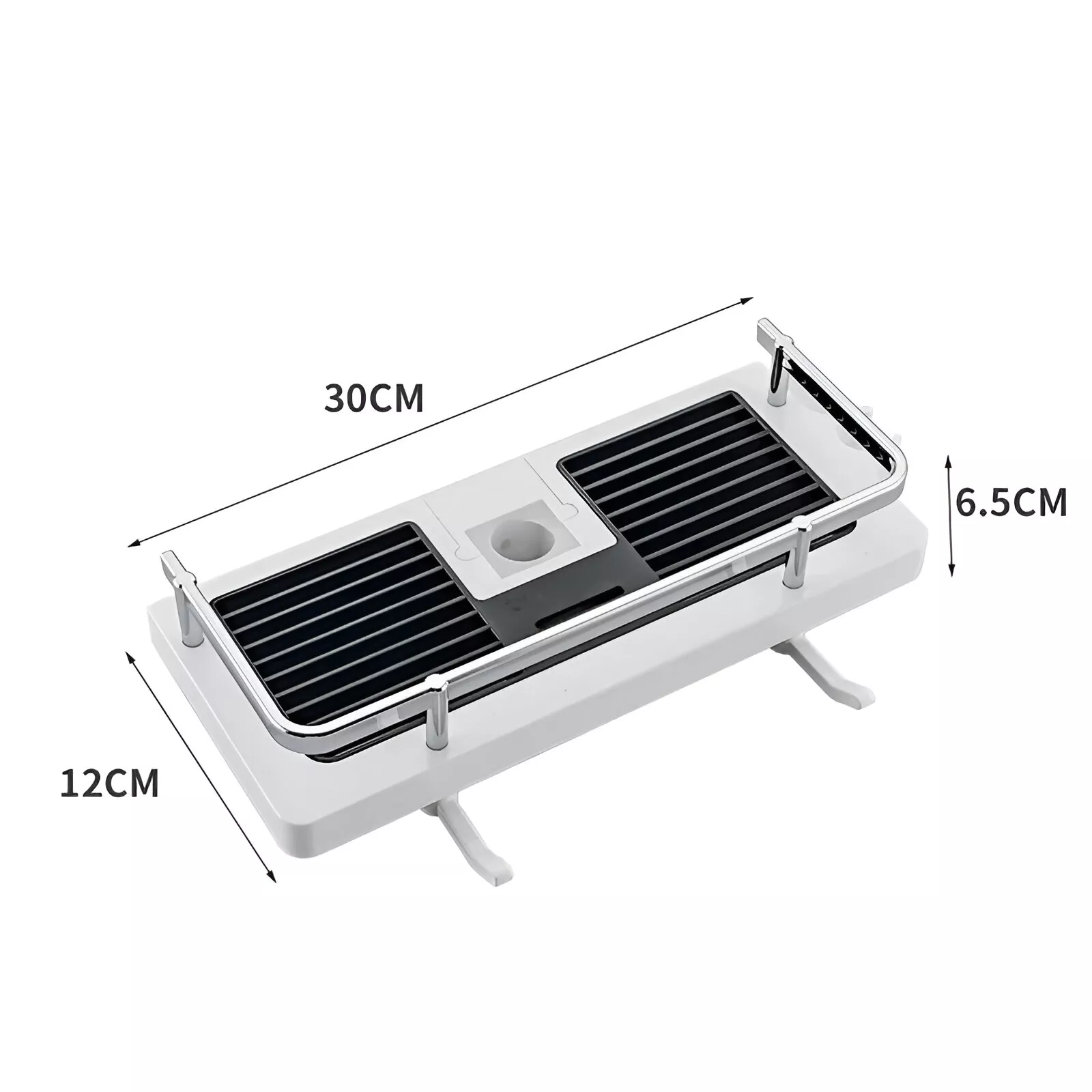 Shower Storage Rack Organizer - Wall-Mounted No-Drill Holder for Shampoo & Shower Gel - Image 6