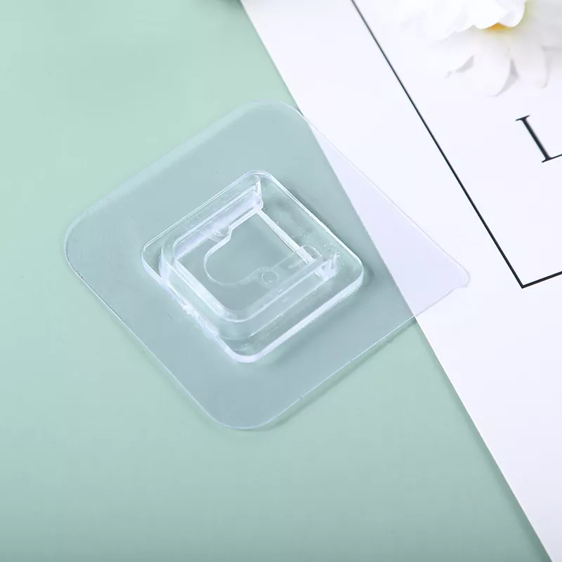 10PCS Double-Sided Transparent Suction Cup Wall Hooks - Image 4