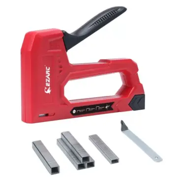 Hand Staple Gun Kit for Woodworking with 1000 Staples