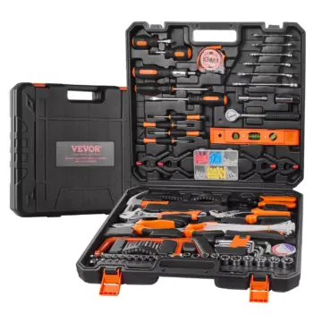 Comprehensive Home Repair Tool Kit with Portable Storage Case